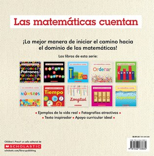 Back cover_Ordenar (Las Matem&aacute;ticas Cuentan): Sorting (Math Counts in Spanish)