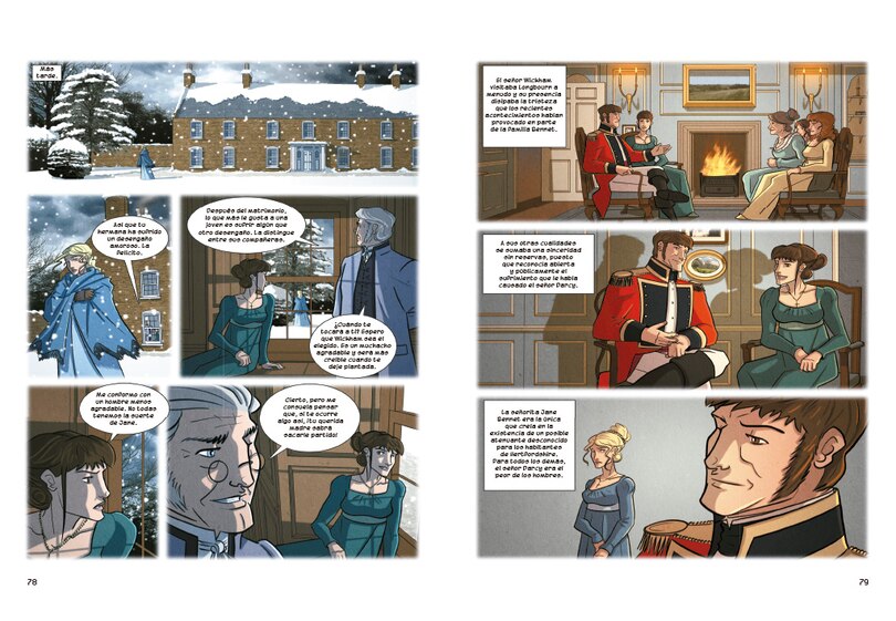 Sample content 4_Orgullo Y Prejuicio: La Novela Gráfica / Pride And Prejudice: The Graphic Novel