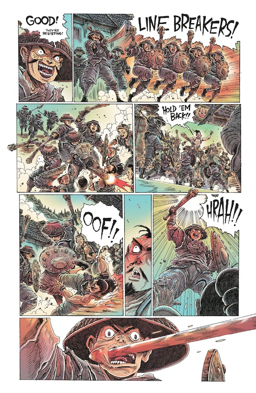 Sample content_Orphan and the Five Beasts Volume 2: Bath of Blood