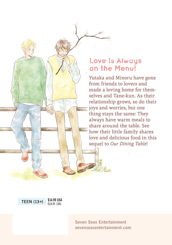 Back cover_Our Dining Table: Seconds, Please! Vol. 1