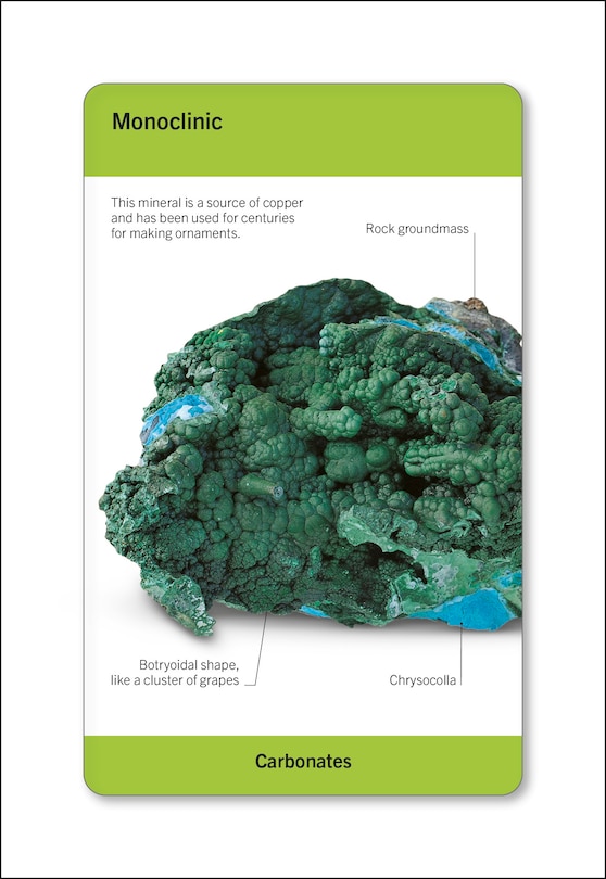 Aper&ccedil;u du contenu 3_Our World in Pictures Rocks and Minerals Flash Cards