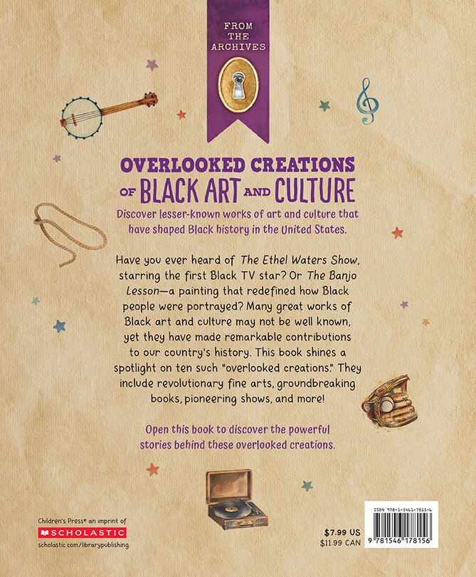 Couverture arrière_Overlooked Creations of Black Art and Culture (From the Archives)