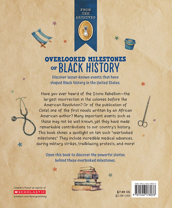 Couverture arrière_Overlooked Milestones of Black History (From the Archives)
