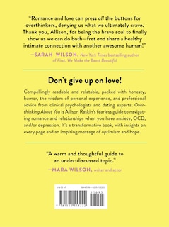 Couverture arri&egrave;re_Overthinking About You