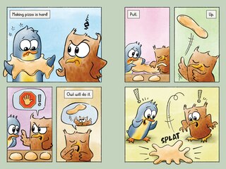 Sample content_Owl and Penguin: Here and There