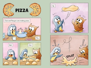 Sample content 3_Owl and Penguin: Here and There