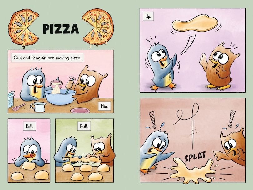 Sample content 3_Owl and Penguin: Here and There