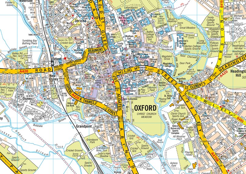 Sample content 2_Oxford A-Z Pocket Street Map