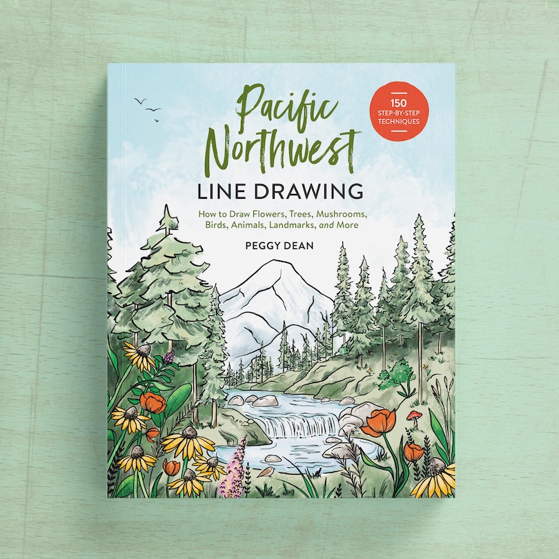 Sample content_Pacific Northwest Line Drawing