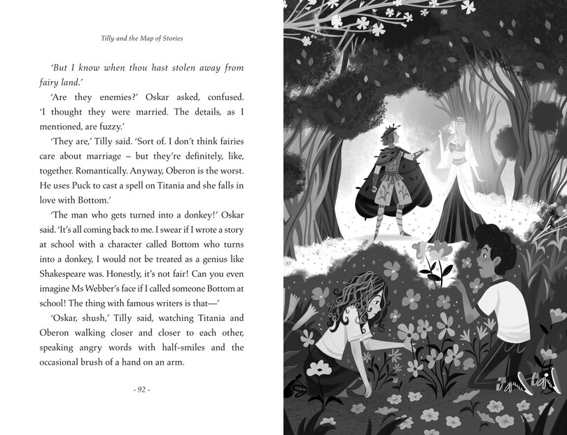 Aperçu du contenu 2_Pages & Co.: Tilly And The Map Of Stories (pages & Co., Book 3)