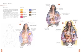 Aper&ccedil;u du contenu_Paint 50: Watercolour Figures