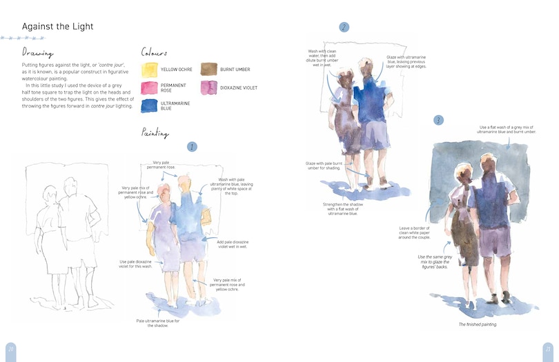 Aper&ccedil;u du contenu 3_Paint 50: Watercolour Figures