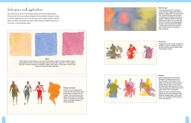 Aper&ccedil;u du contenu 4_Paint 50: Watercolour Figures