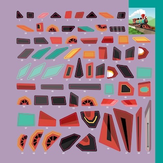 Sample content 4_Paint by Sticker Kids: Trucks, Trains & More