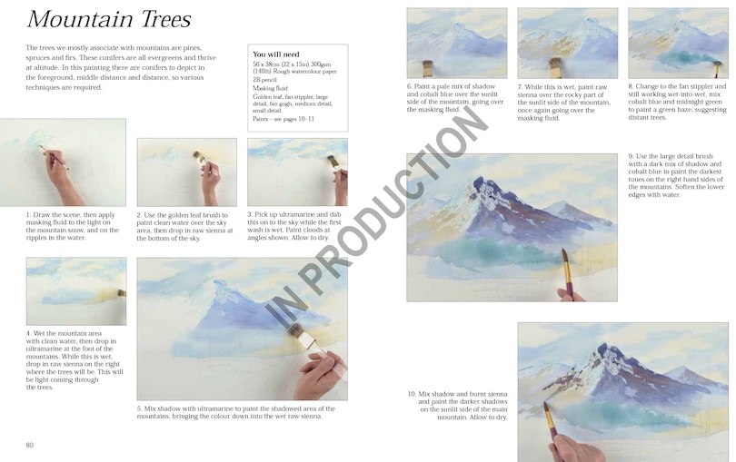 Sample content_Painting Watercolour Trees the Easy Way