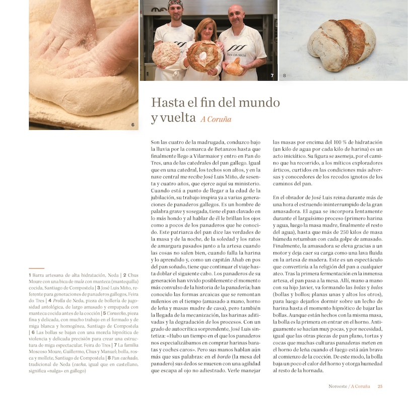 Sample content 3_Pan de pueblo: Un viaje por los panes y panaderías de España (Edición premium) / Town Bread (Premium Edition)