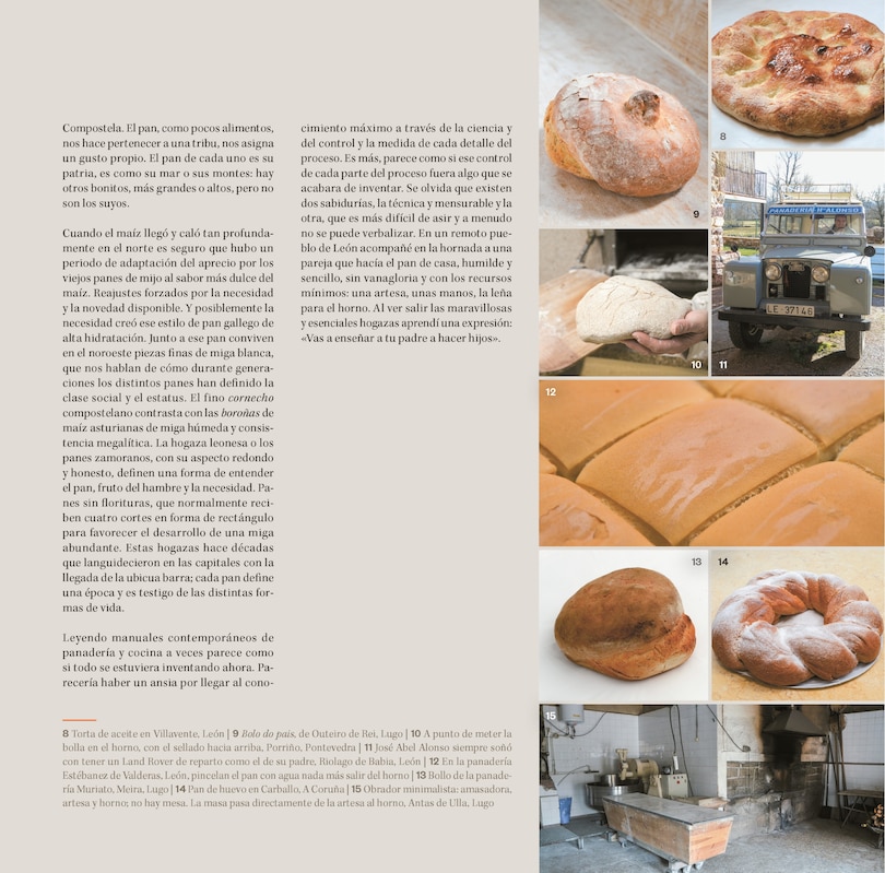 Sample content 5_Pan de pueblo: Un viaje por los panes y panaderías de España (Edición premium) / Town Bread (Premium Edition)