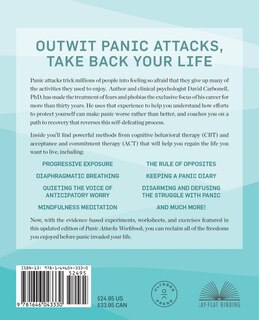 Back cover_Panic Attacks Workbook: Second Edition