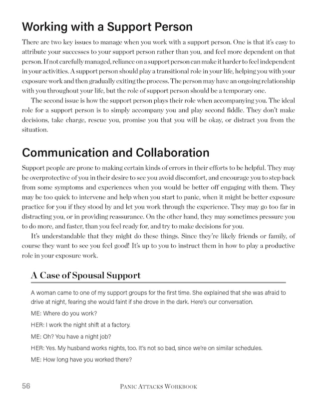 Sample content 4_Panic Attacks Workbook: Second Edition