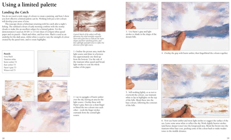 Sample content 2_Pastel Painting Step-by-step