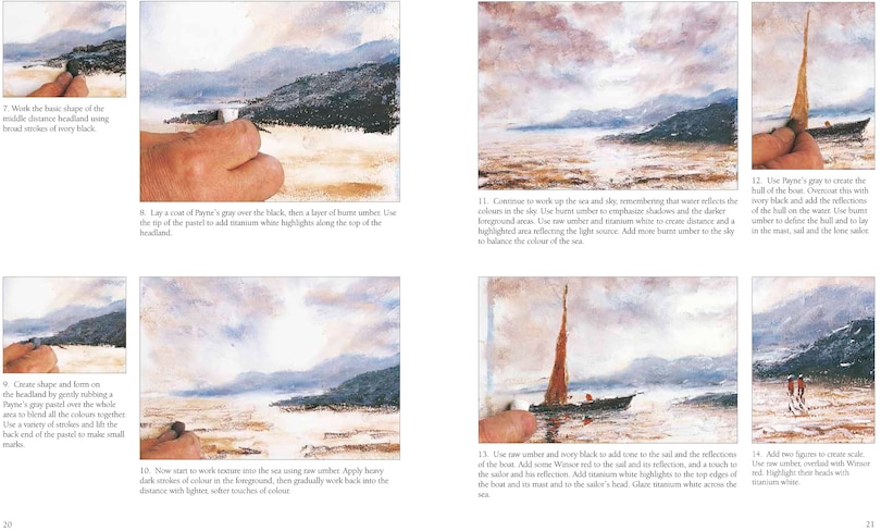 Sample content 3_Pastel Painting Step-by-step