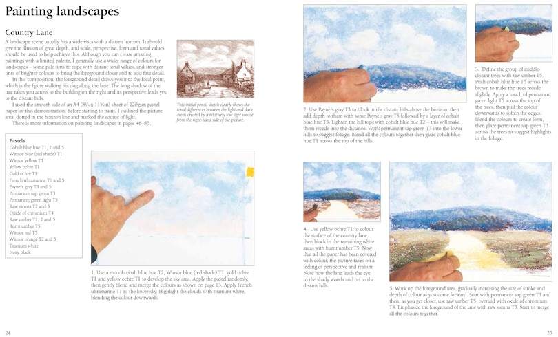 Sample content 4_Pastel Painting Step-by-step