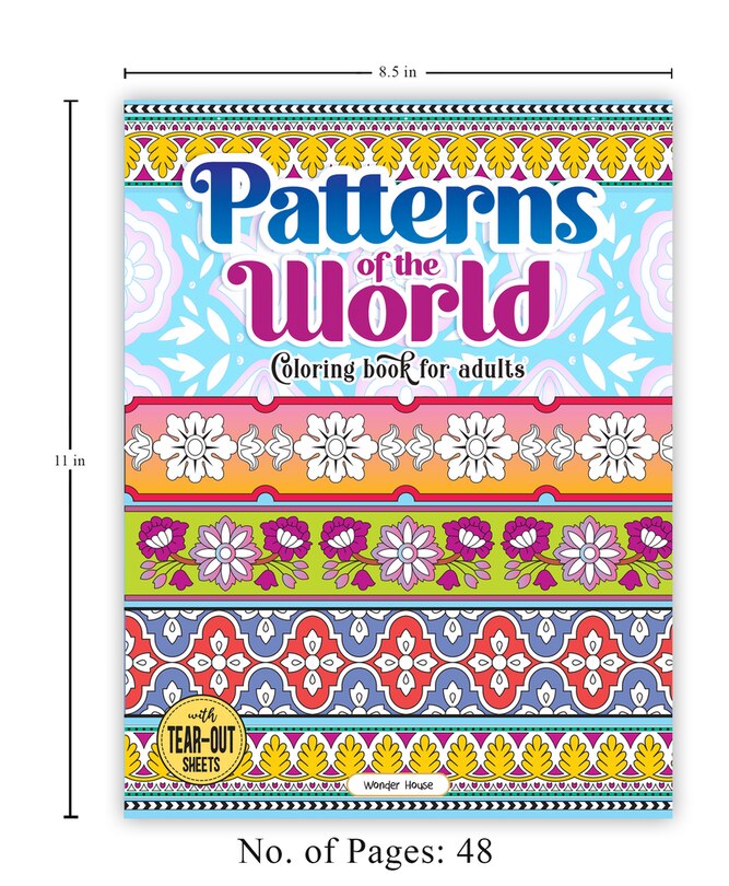 Aper&ccedil;u du contenu 4_Patterns Of The World Coloring Book For Adults