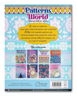 Aper&ccedil;u du contenu 5_Patterns Of The World Coloring Book For Adults