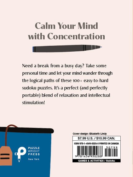 Couverture arrière_Pause for Puzzles: Sudoku for Mindfulness