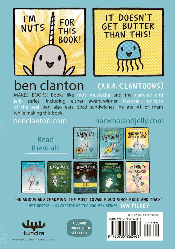Back cover_Peanut Butter And Jelly (a Narwhal And Jelly Book #3)