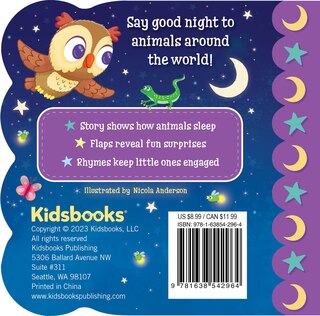 Back cover_Peekaboo Stories: Good Night