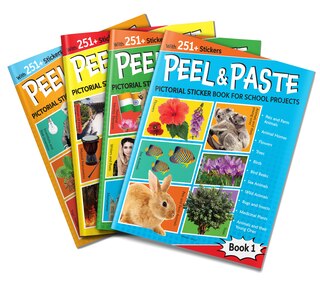 Aper&ccedil;u du contenu 2_Peel & Paste - Pictorial Sticker Book For School Projects - Book 1