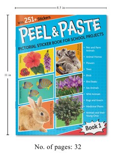 Aper&ccedil;u du contenu 4_Peel & Paste - Pictorial Sticker Book For School Projects - Book 1