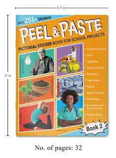 Aper&ccedil;u du contenu 4_Peel & Paste - Pictorial Sticker Book For School Projects - Book 2