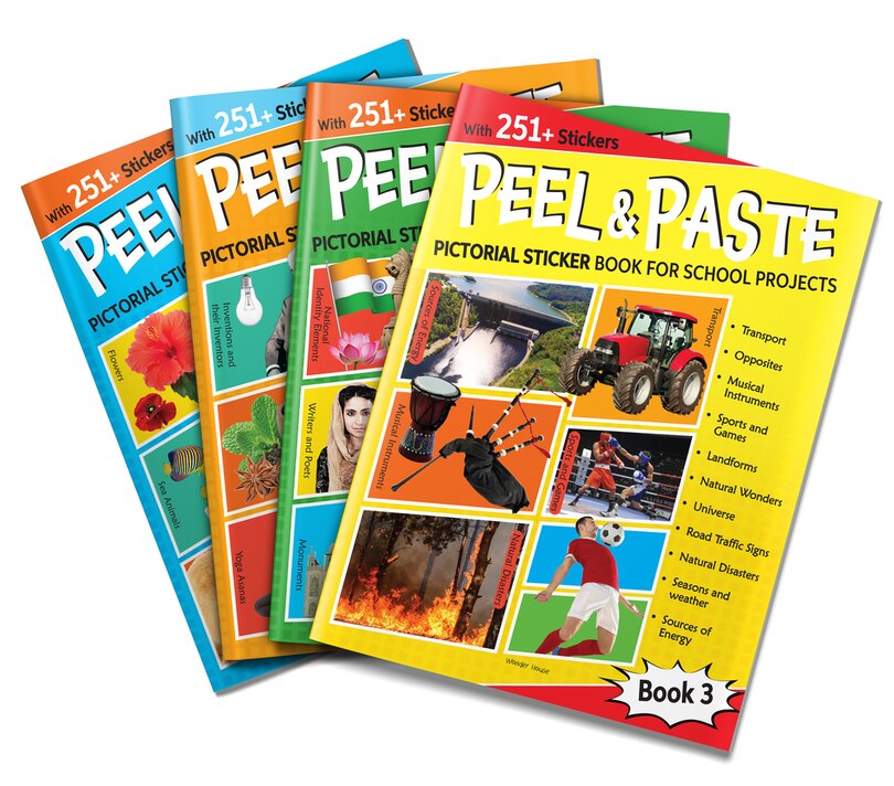 Aper&ccedil;u du contenu 2_Peel & Paste - Pictorial Sticker Book For School Projects - Book 3