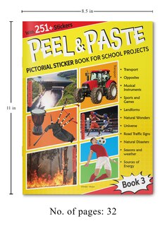 Aper&ccedil;u du contenu 4_Peel & Paste - Pictorial Sticker Book For School Projects - Book 3