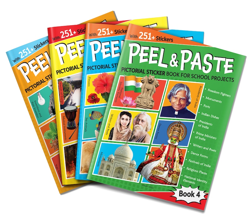 Aper&ccedil;u du contenu 2_Peel & Paste - Pictorial Sticker Book For School Projects - Book 4