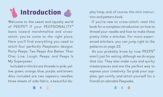 Sample content 3_PEEPS&reg; Cross-Stitch Kit