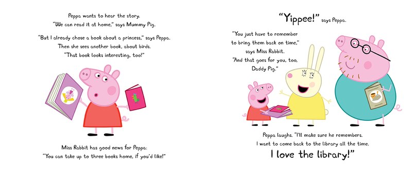 Sample content 2_Peppa Pig And The Library Visit