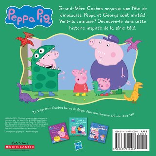 Couverture arri&egrave;re_Peppa Pig : La f&ecirc;te des dinosaures