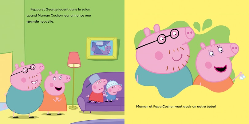 Aper&ccedil;u du contenu_Peppa Pig : Notre nouvelle petite soeur