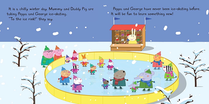 Aperçu du contenu_Peppa Pig: Peppa Goes Ice Skating! (Media tie-in)