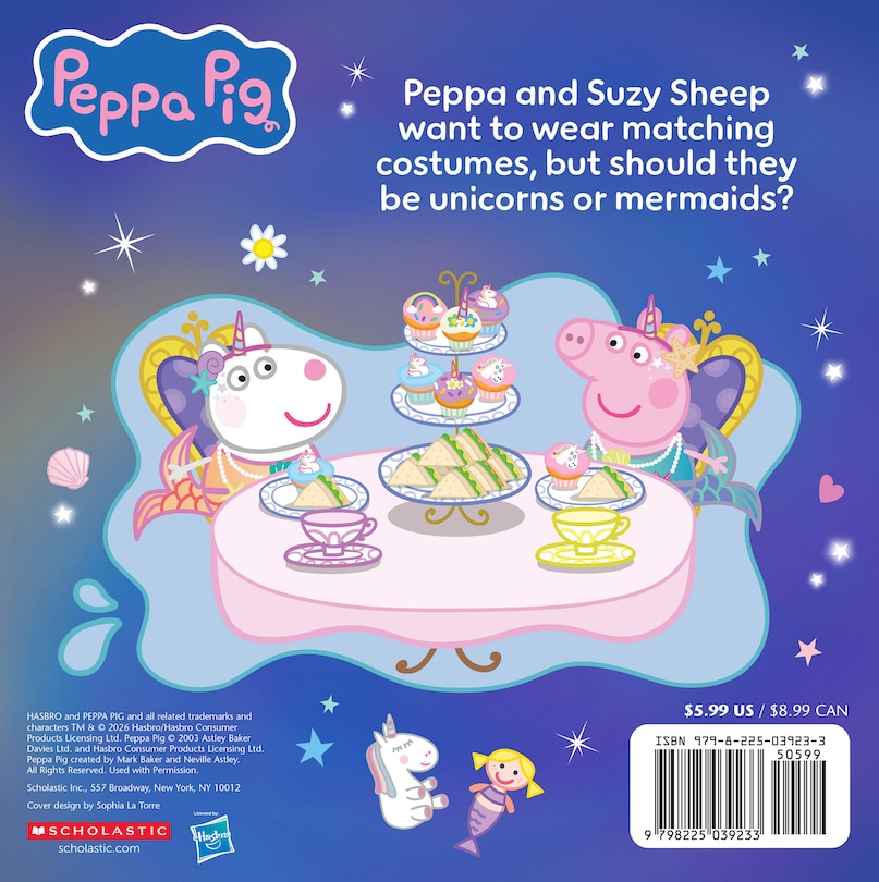 Couverture arri&egrave;re_Peppa Pig: Peppa Loves Unicorns and Mermaids