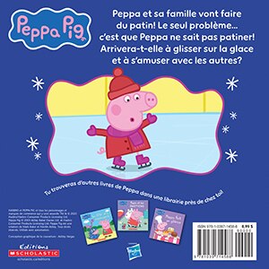 Back cover_Peppa Pig : Peppa va patiner
