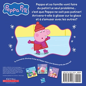 Back cover_Peppa Pig : Peppa va patiner