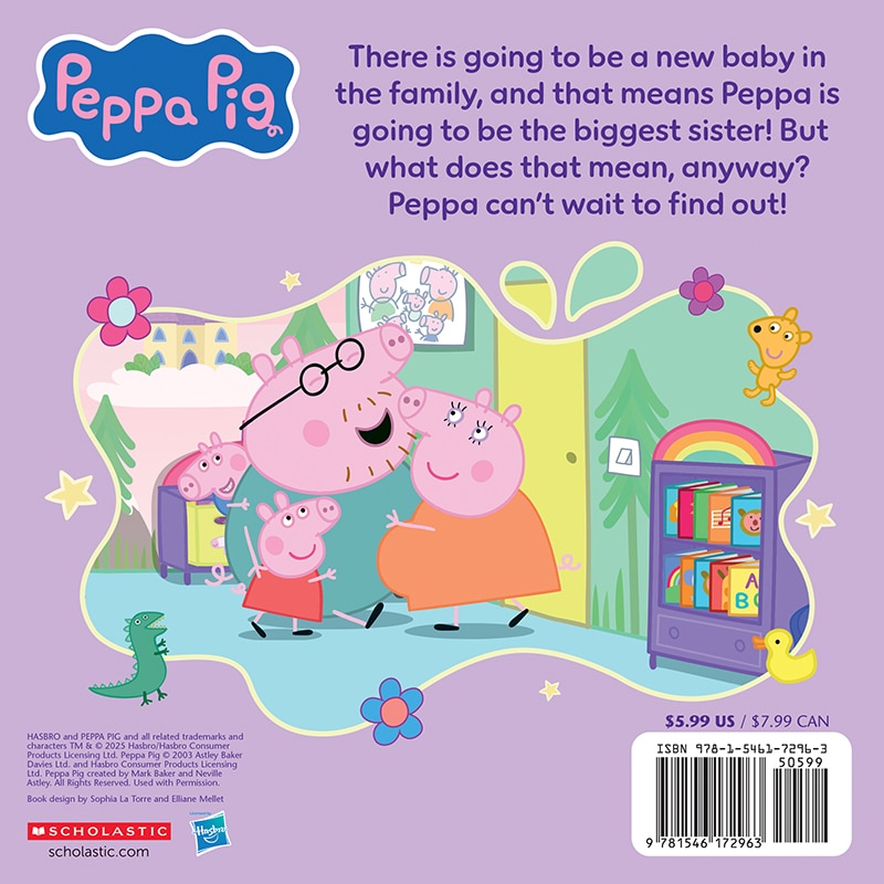 Back cover_Peppa Pig: The Biggest Sister