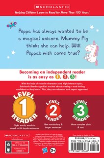 Back cover_Peppa the Unicorn (Peppa Pig: Scholastic Level 1 Reader #14)