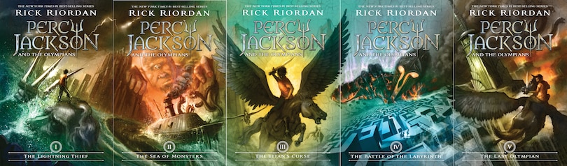 Sample content 2_Percy Jackson and the Olympians 5 Book Paperback Boxed Set (w/poster)