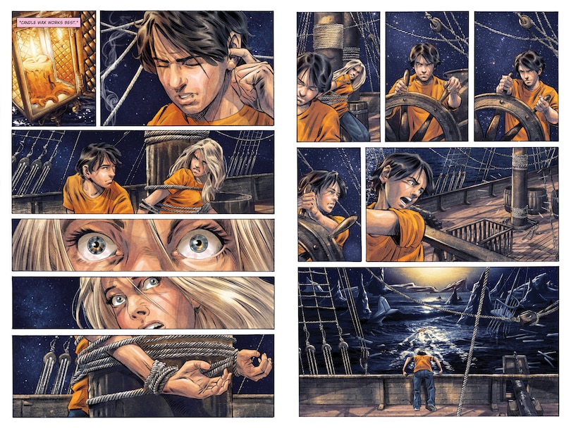 Sample content_Percy Jackson and the Olympians The Sea of Monsters The Graphic Novel (paperback)