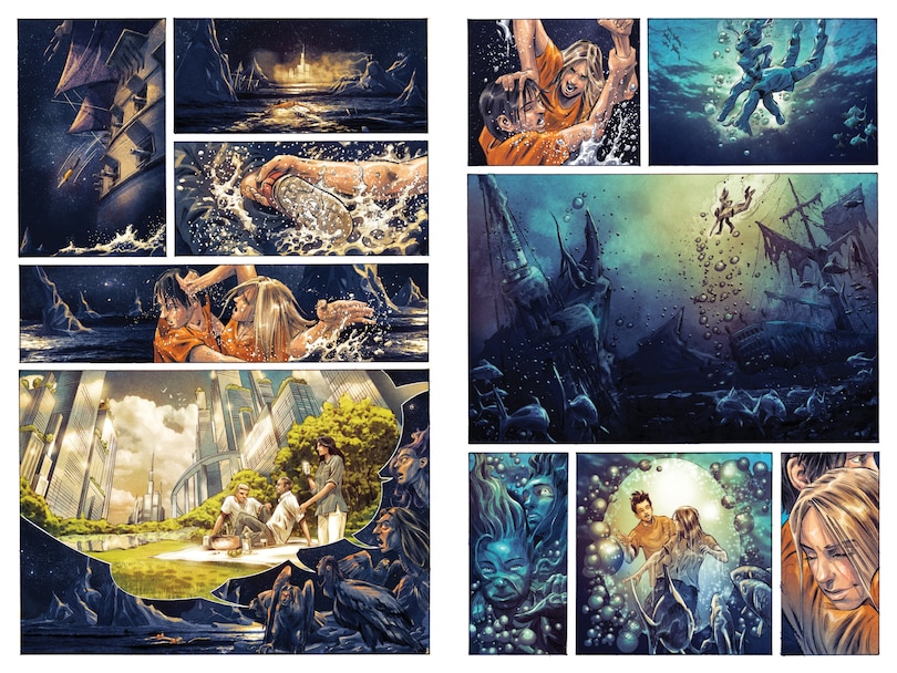 Sample content 2_Percy Jackson and the Olympians The Sea of Monsters The Graphic Novel (paperback)